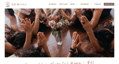 Desktop Screenshot of myjustbeyoga.com
