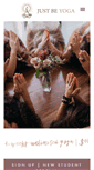 Mobile Screenshot of myjustbeyoga.com